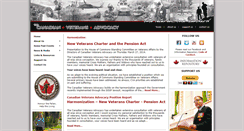 Desktop Screenshot of canadianveteransadvocacy.com